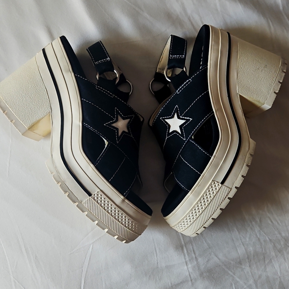 Platform Converse Wedge Sandals